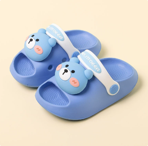 Mini Fashion – Vrolijk & Veilig – Polka Strand Slippers