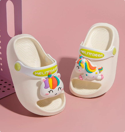 Mini Fashion – Vrolijk & Veilig – Polka Strand Slippers