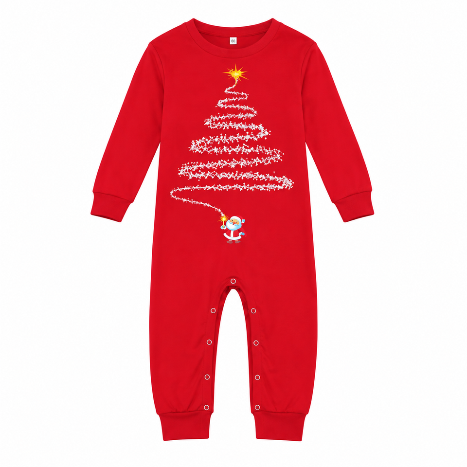MerryPJs – Feestelijk & Gezellig – Kerst Pyjamaset voor het Hele Gezin