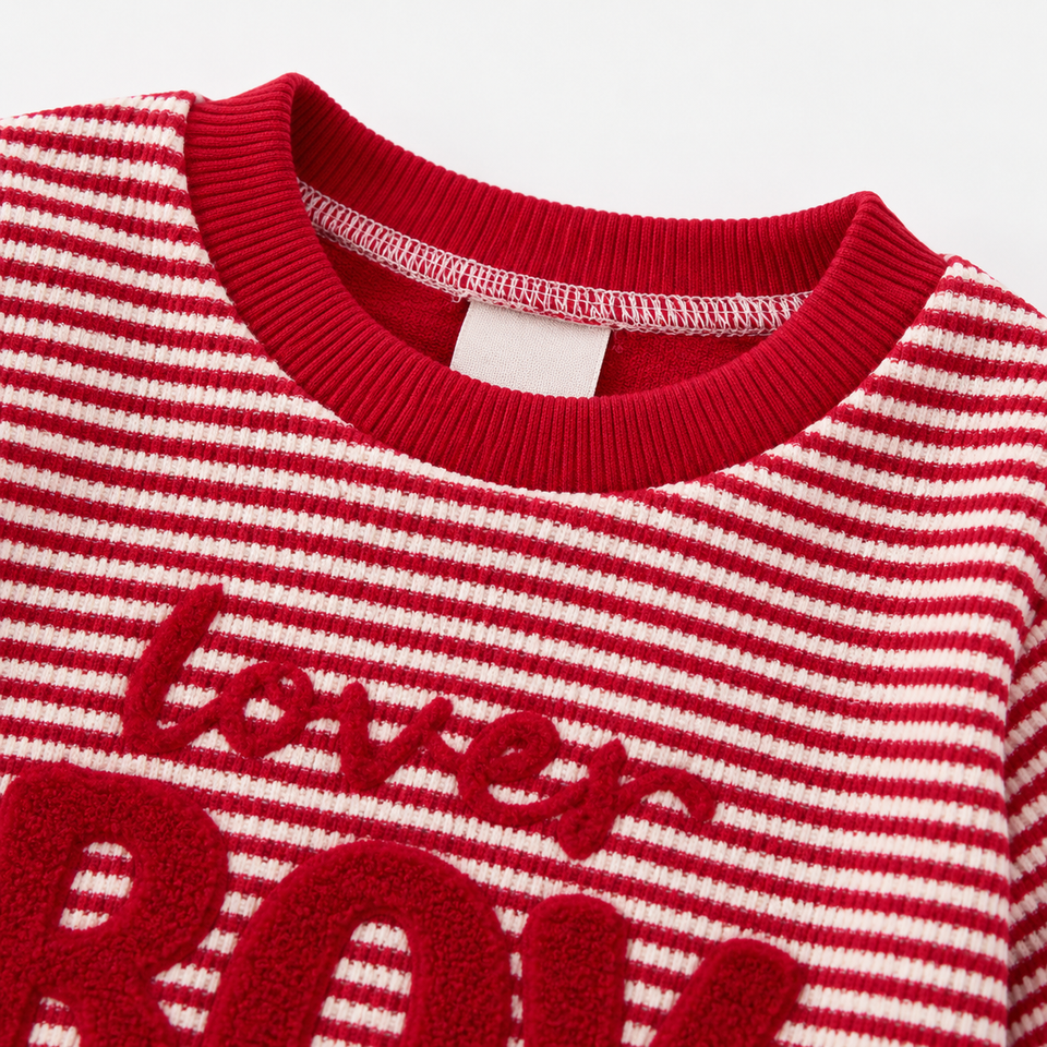 LittleLove – Lief & Comfortabel – Baby Romper met Geborduurde Print