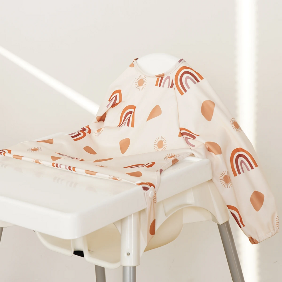 MessyFree – Waterdicht & Praktisch – Baby Schort met Lange Mouwen