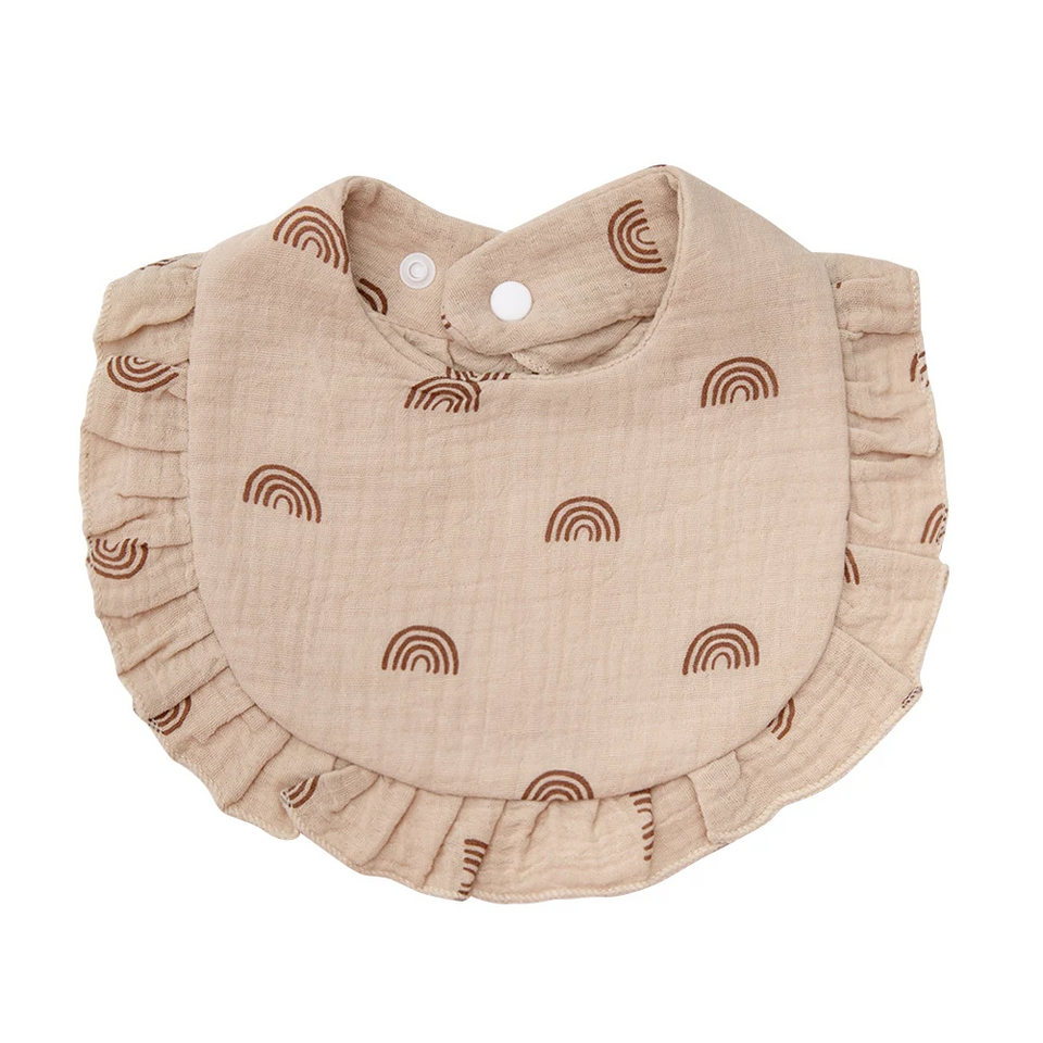 BabyBloom – Schattig & Comfortabel – Baby Slabbetje met Ruffle Rand