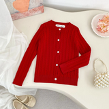 CozyBelle – Elegant & Warm – Gebreid Vestje met Knopen