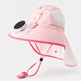 HappyShade – Zonbescherming & Koeling – Kinder Zomer Hoed met Ventilator