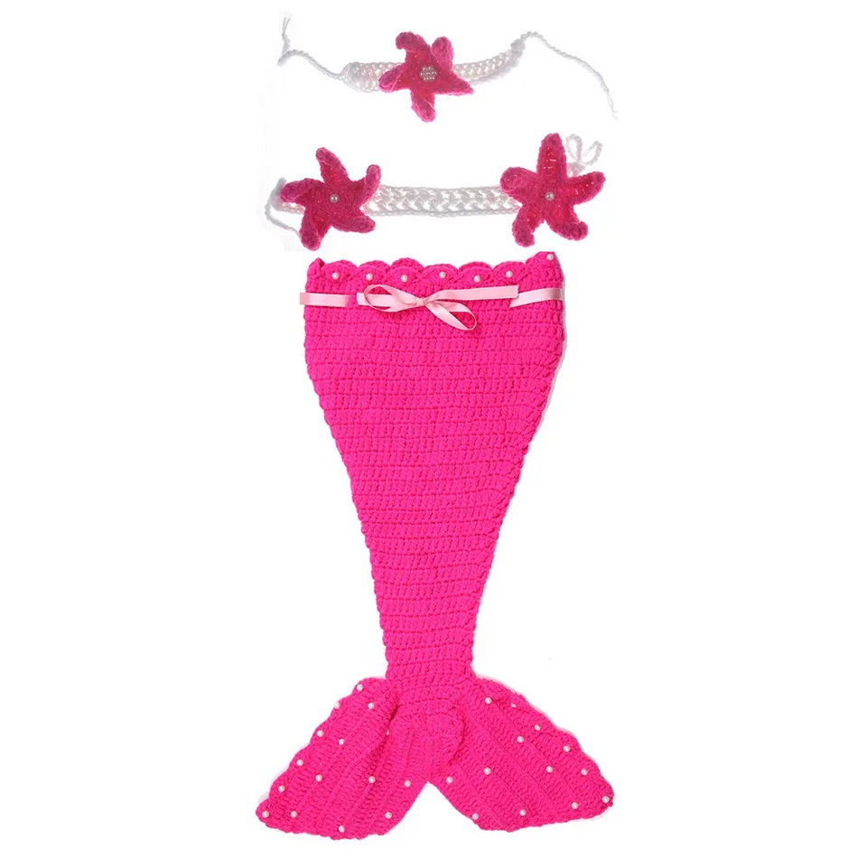 OceanPrincess – Betoverend & Comfortabel – Baby Zeemeermin Set