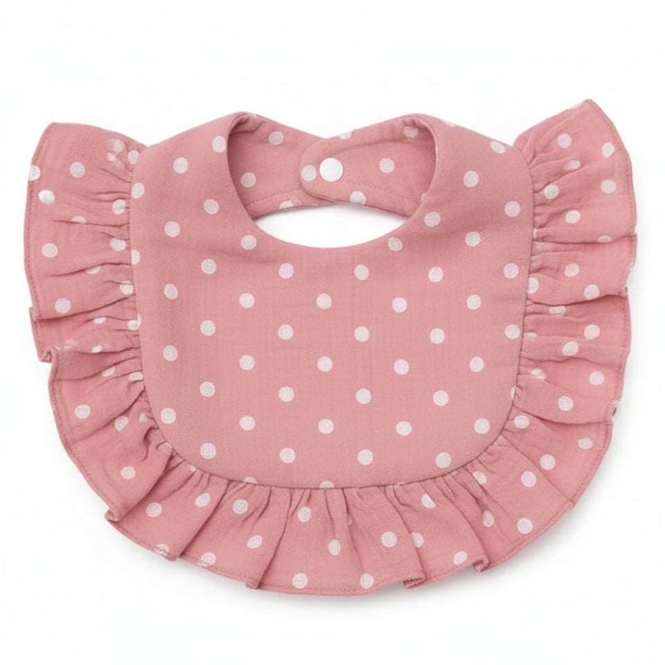 BabyBloom – Schattig & Comfortabel – Baby Slabbetje met Ruffle Rand