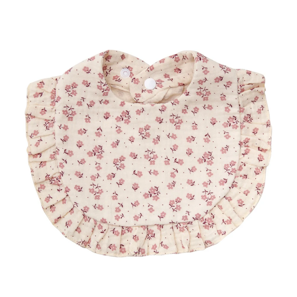 BabyBloom – Schattig & Comfortabel – Baby Slabbetje met Ruffle Rand