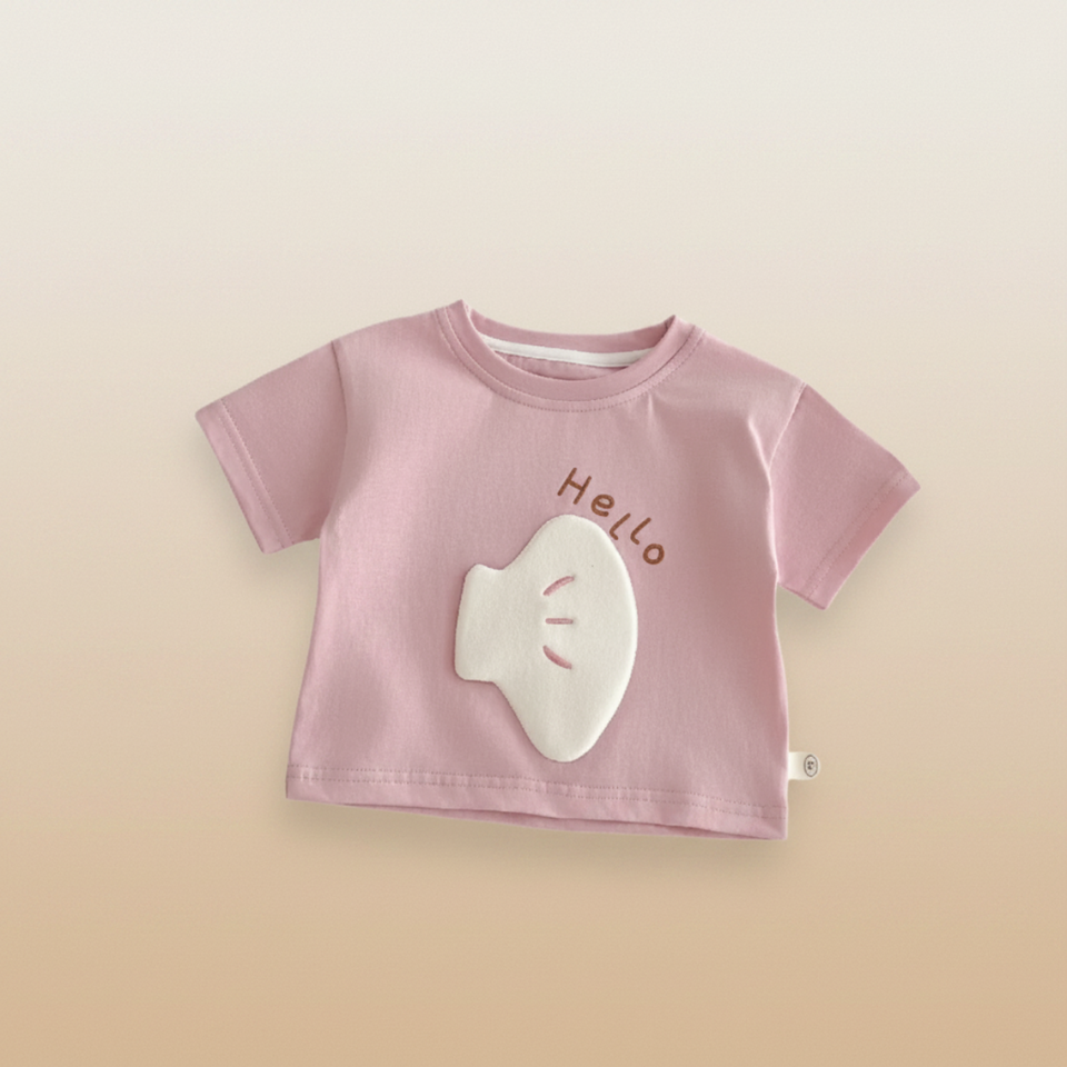 LittlePatch – Cartoon & Leuk  – Kinder T-shirt met Cartoon Patches