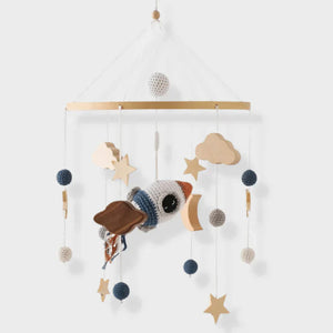 LittleNest – Natuurlijke Rust – Houten Babymobiel