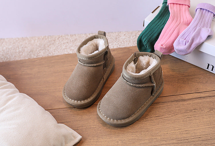 CozySteps – Warm & Praktisch – Kinder Enkellaarsjes