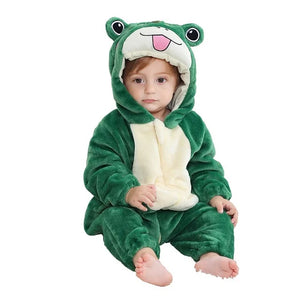 Mini Fashion - Duurzaam & Wasbaar - Dieren Romper Onesie (0-24 maanden)