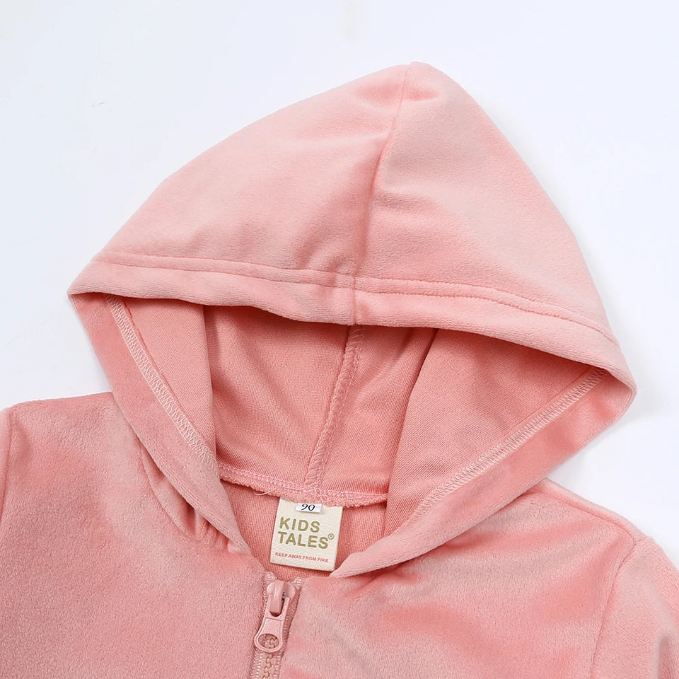 Kids Tales – Warm & Comfortabel – Velvet Trainingspak voor Kinderen