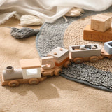 HappyTrain – Montessori & Fun – Houten Treinset