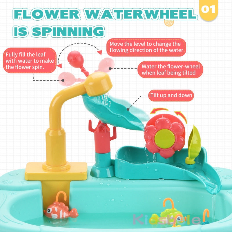 SinkPlay – Fantasie & Ontwikkeling – 2-in-1 Speelgootsteen & Visspel