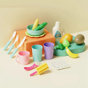 Children Kitchen – Waterpret & Leren – 2-in-1 Speelgootsteen