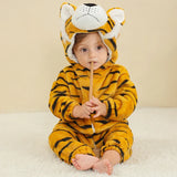 Mini Fashion - Duurzaam & Wasbaar - Dieren Romper Onesie (0-24 maanden)