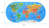 GeoMap – Leerzaam & Leuk – Wereldkaart Vloerpuzzel