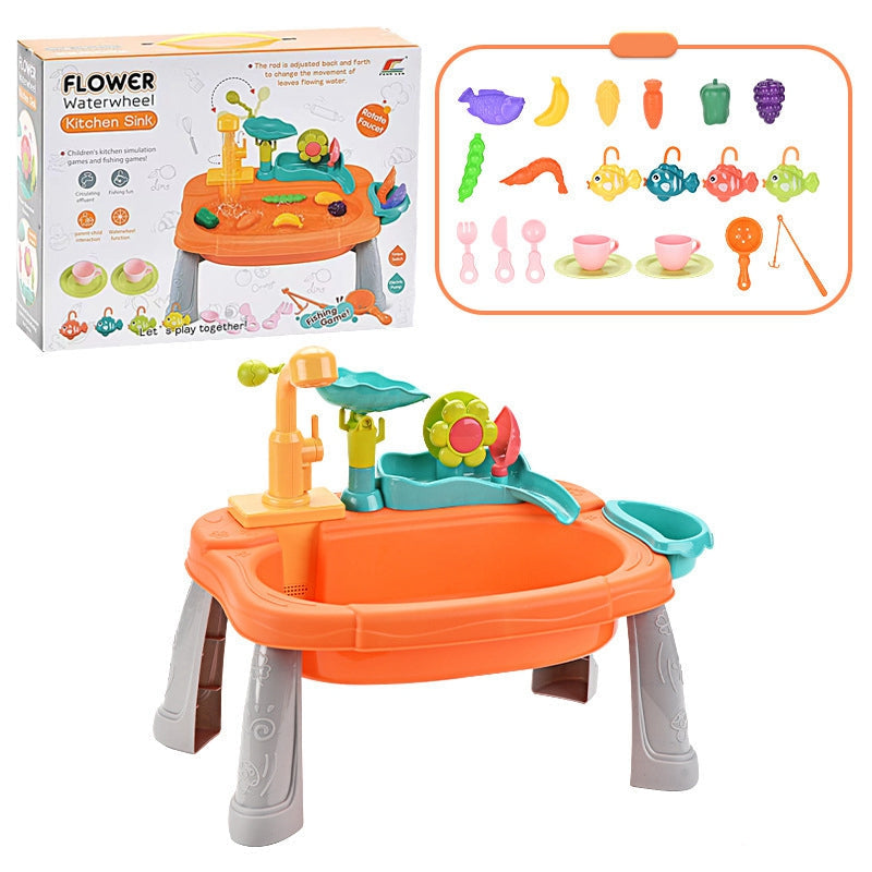SinkPlay – Fantasie & Ontwikkeling – 2-in-1 Speelgootsteen & Visspel