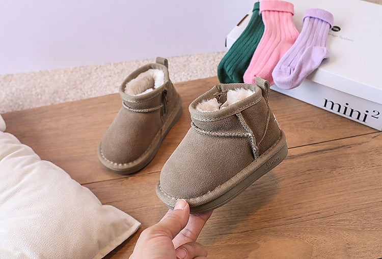 CozySteps – Warm & Praktisch – Kinder Enkellaarsjes