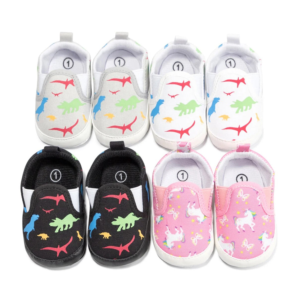 TinySteps – Veilig & Speels – Baby Slip-On Antislip Sneakers