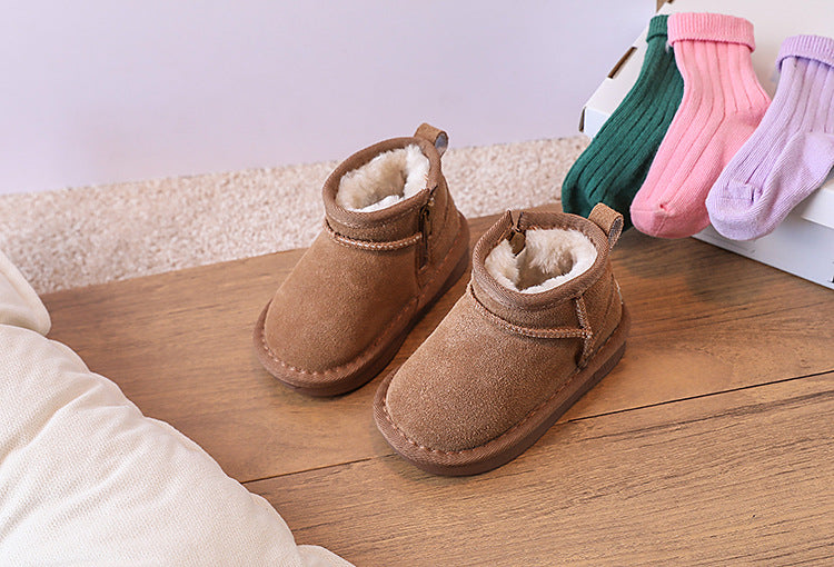 CozySteps – Warm & Praktisch – Kinder Enkellaarsjes
