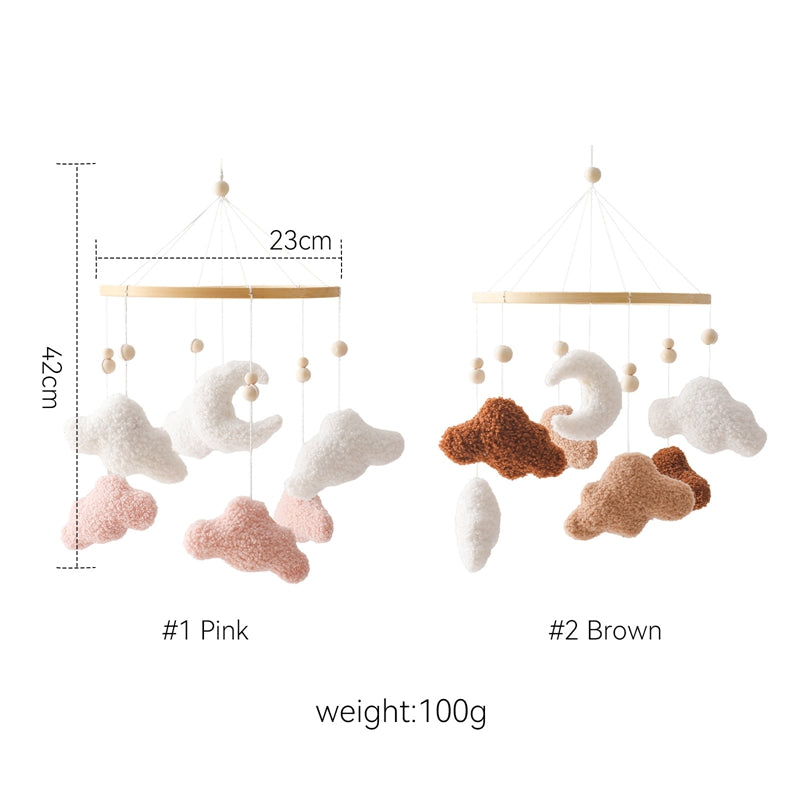 Nuvio – Rust & Sfeer – Babymobiel met Wolken
