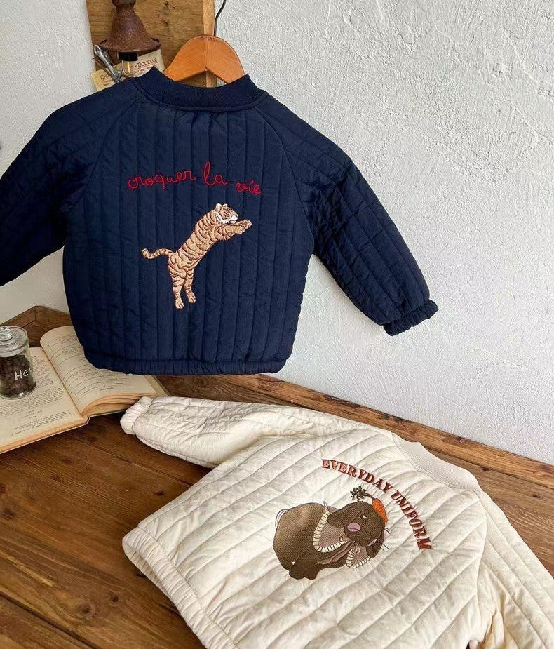 WildCharm – Warm & Uniek – Gewatteerde Kinderjas