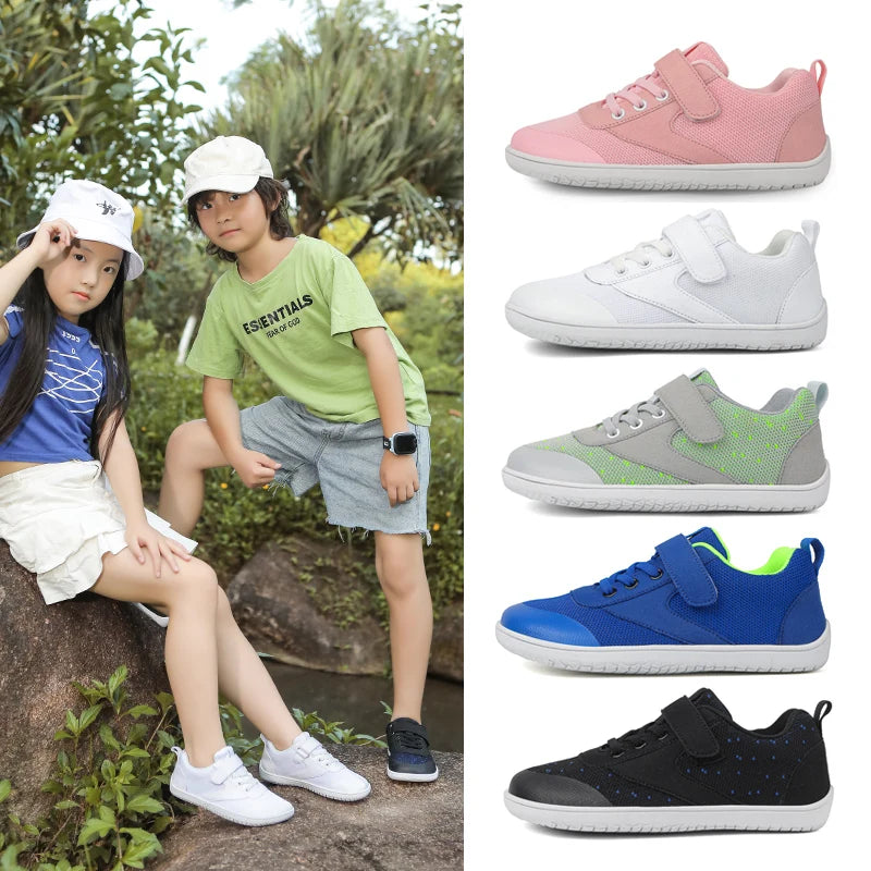 Barefoot – Breed & Lichtgewicht – Barefoot Kindersneakers