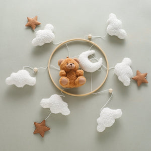 DreamBear – Rustgevend & Zacht – Babymobiel voor Box en Wieg