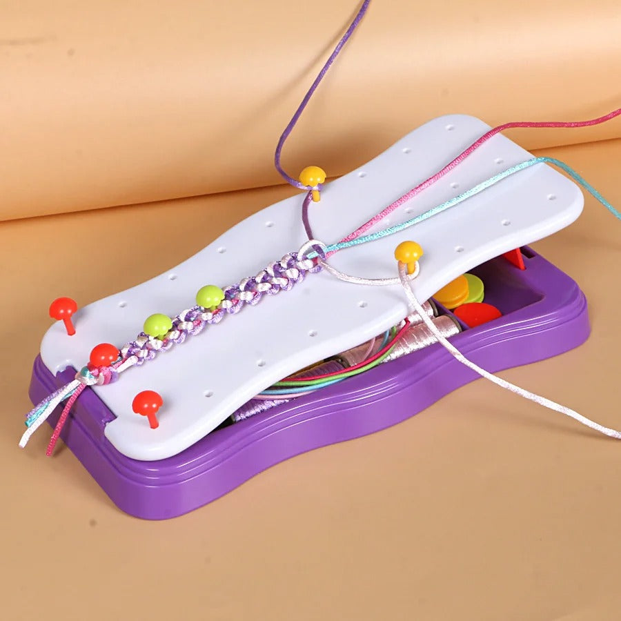 Craft Kids – Creatief & Leren – Brei Armbanden Set voor Kinderen