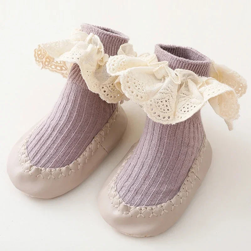 Mini Fashion™ - Schattig & Veilig - Baby Sokschoentjes