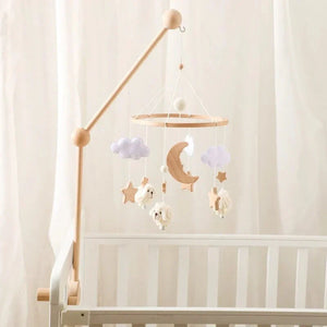 LittleNest – Natuurlijke Rust – Houten Babymobiel
