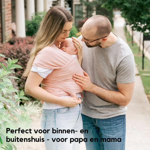 ComfortCarry – Rugvriendelijk Dragen – Ergonomische Baby Draagdoek