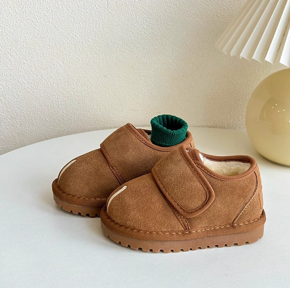 CozyStep Kids – Warm & Zelfstandig – Djamena Klittenbandschoenen