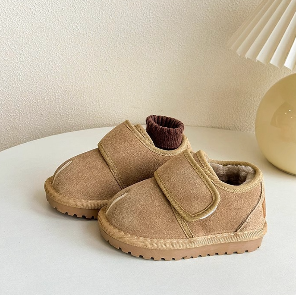 CozyStep Kids – Warm & Zelfstandig – Djamena Klittenbandschoenen