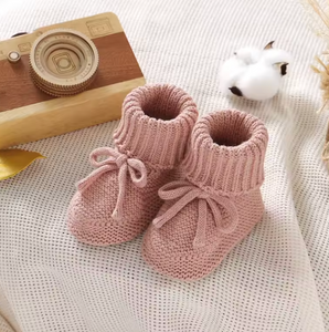 SnuggleSteps – Warm & Zacht – Gebreide Babyslofjes