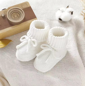 SnuggleSteps – Warm & Zacht – Gebreide Babyslofjes