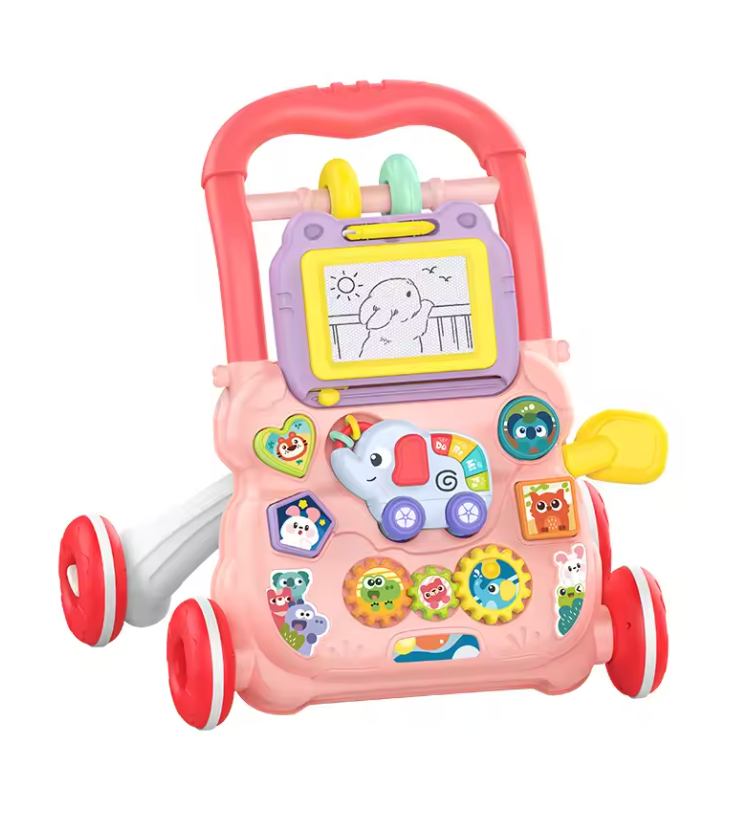 BabyWalker – Leren & Spelen – Loopwagen met Activiteitenpaneel