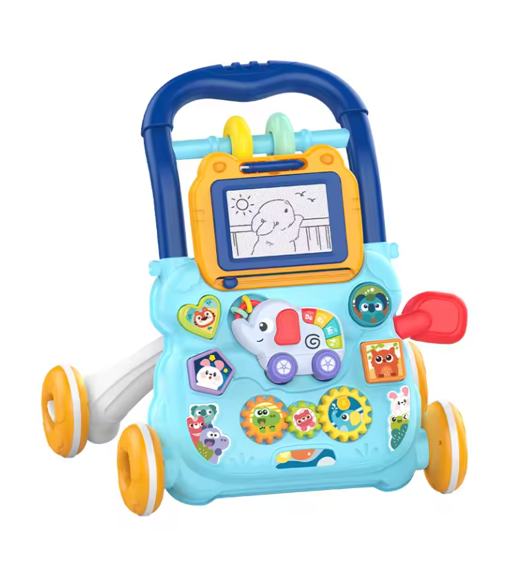 BabyWalker – Leren & Spelen – Loopwagen met Activiteitenpaneel