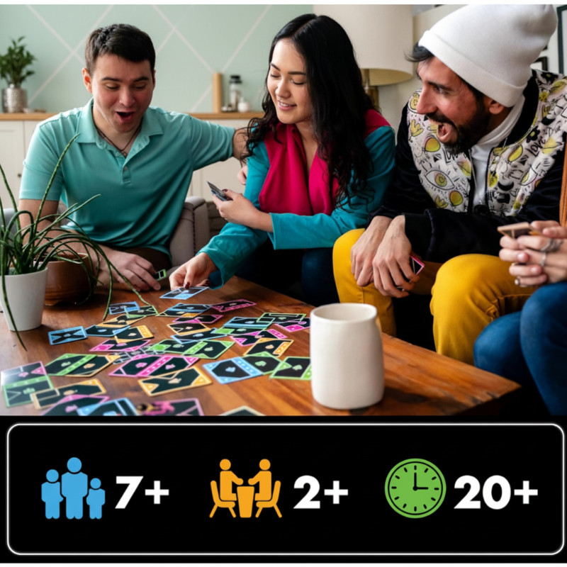 MatchMania – Actief & Leuk – Connecting Cards Game