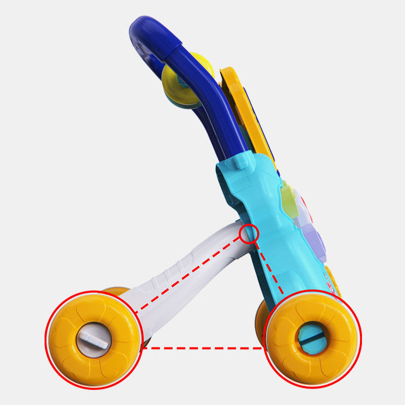 BabyWalker – Leren & Spelen – Loopwagen met Activiteitenpaneel
