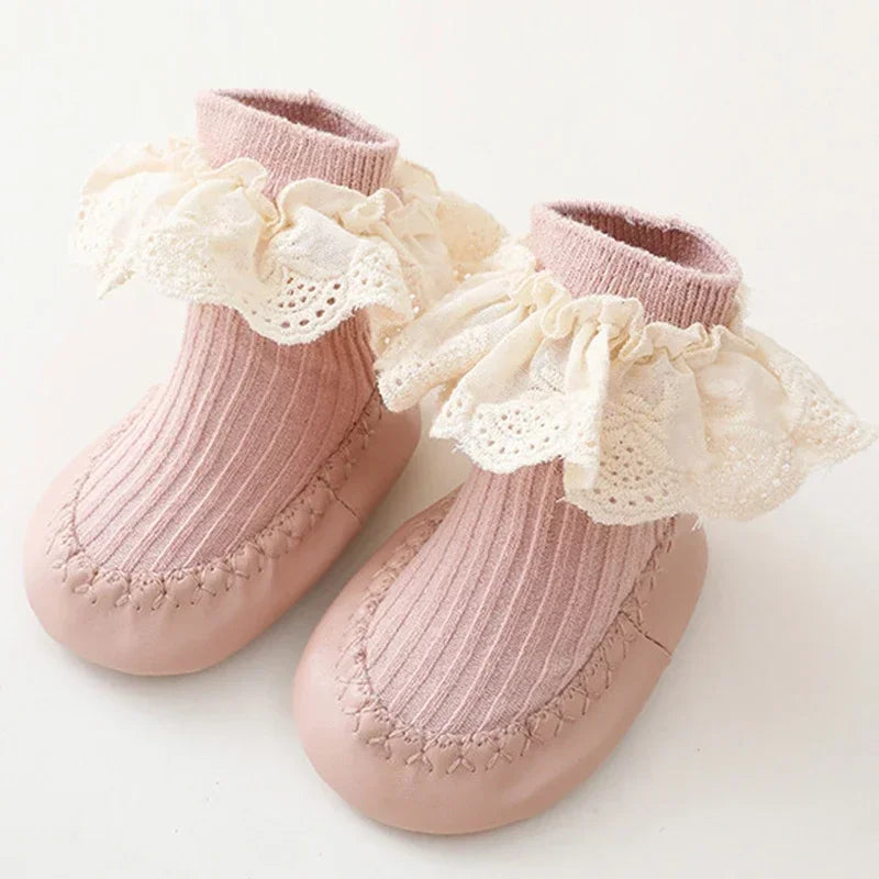 Mini Fashion™ - Schattig & Veilig - Baby Sokschoentjes
