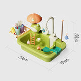 Children Kitchen – Waterpret & Leren – 2-in-1 Speelgootsteen