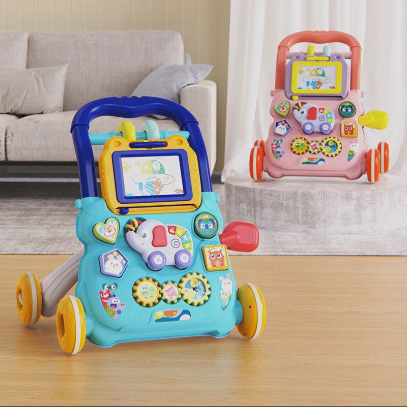 BabyWalker – Leren & Spelen – Loopwagen met Activiteitenpaneel