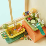Children Kitchen – Waterpret & Leren – 2-in-1 Speelgootsteen