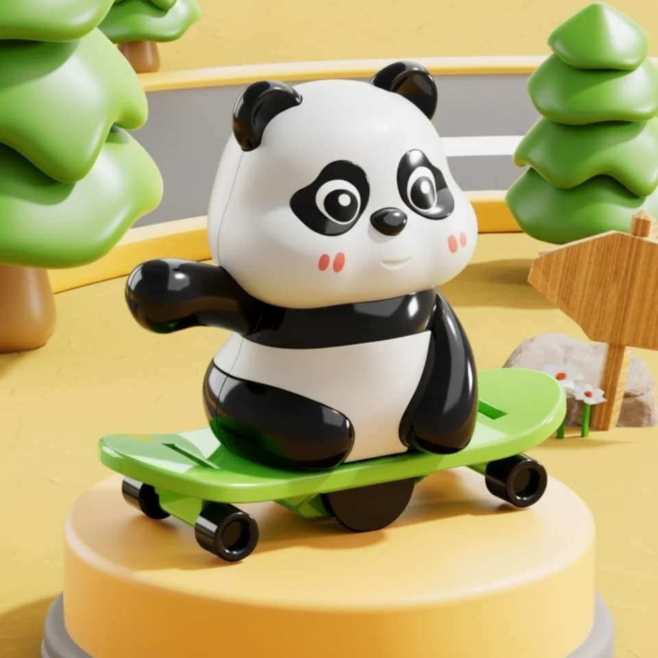 PandaPlay – Leuk  & Actief – Opwindbaar Panda Speeltje