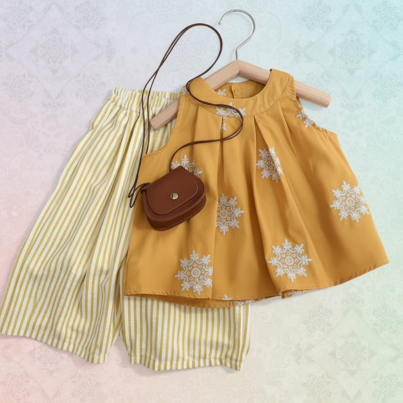 Sleeveless Tops & Pants – Zacht & Stijlvol – Kinder Kleding Zomer Set
