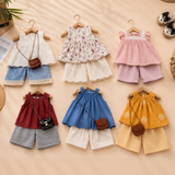 Sleeveless Tops & Pants – Zacht & Stijlvol – Kinder Kleding Zomer Set