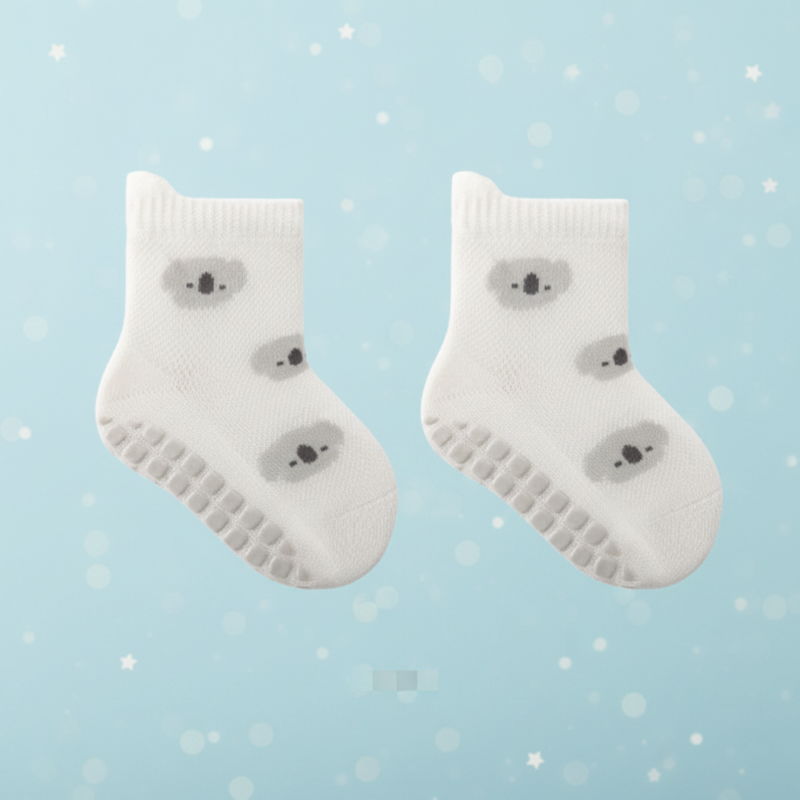 Soft Grip Socks – Zacht & Praktisch – Baby Antislip Sokken