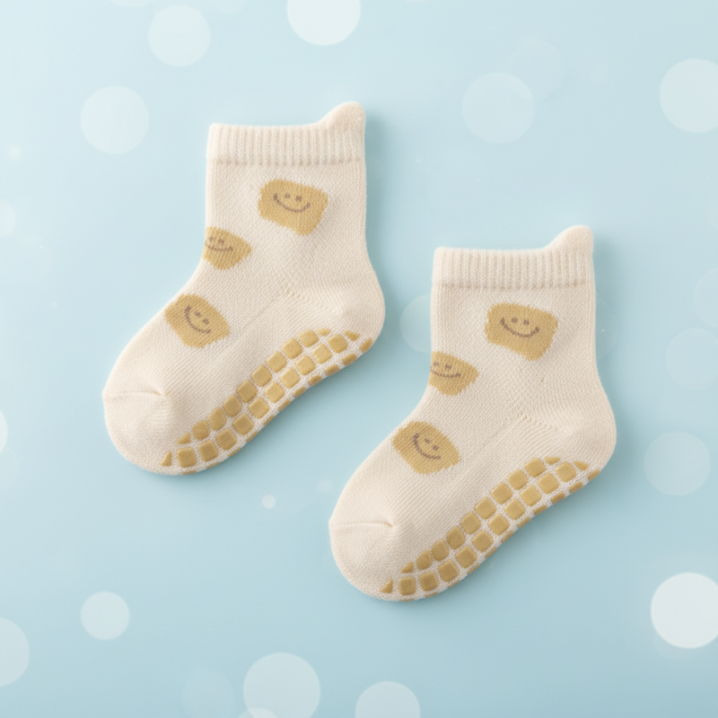 Soft Grip Socks – Zacht & Praktisch – Baby Antislip Sokken